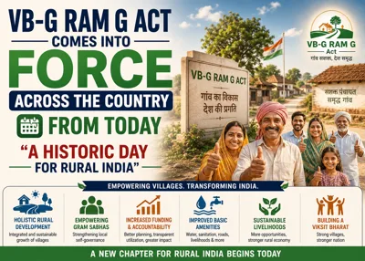 VB-G RAM G Act comes into force across the country from today; “A historic day for rural India”: Shivraj Singh Chouhan