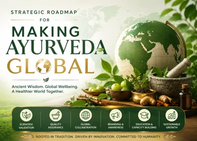 NITI Aayog launches report on "Strategic Roadmap for Making Ayurveda Global"