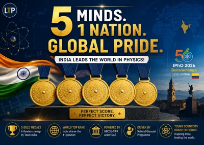 India’s Golden Sweep at the 56th International Physics Olympiad 2026 held at Bucaramanga, Colombia