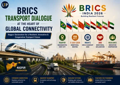 Under India's BRICS Chairship, Transport Ministers Adopt Ministerial Declaration at the 3rd BRICS Transport Ministers' Meeting in Nagpur, Maharashtra