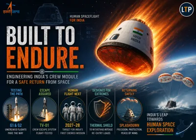 How the Gaganyaan crew module is built to survive