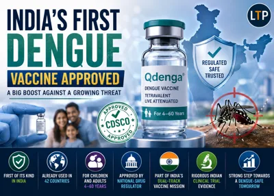 CDSCO Approves India's First Dengue Vaccine, Strengthening National Dengue Prevention Efforts